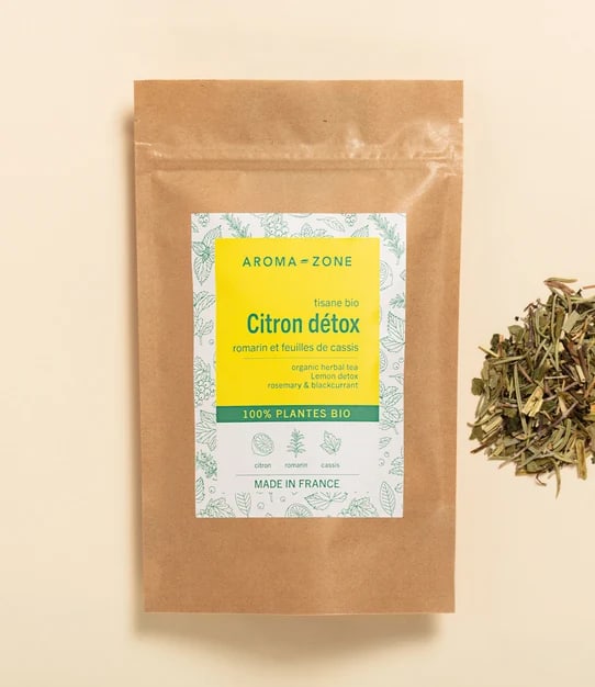 Tisane Citron détox BIO