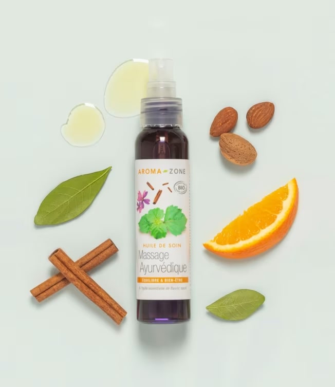 Huile de soin Massage Ayurvédique