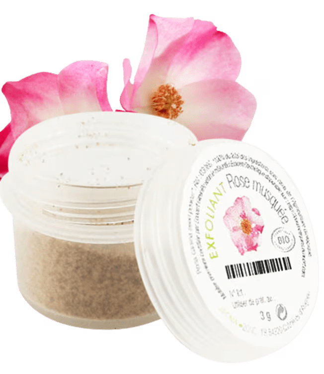 Exfoliant Rose musquée en poudre BIO
