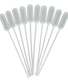 Pipettes en plastique 3 ml à  tige longue (lot de 10)