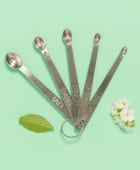 Cofanetto di 5 cucchiai dosatori inox