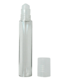 Flacon roll-on 10 ml en plastique et bille plastique