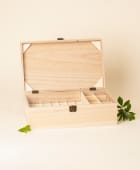 Boîte rangement huiles essentielles en bois Maxi pour 50 flacons