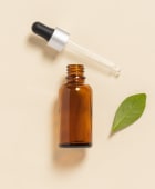 Flacon DIN18 compte-goutte en verre ambré 30ml
