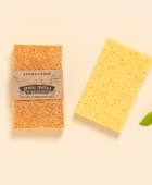 Accessoire de ménage éponge naturelle végétale - lot de 2