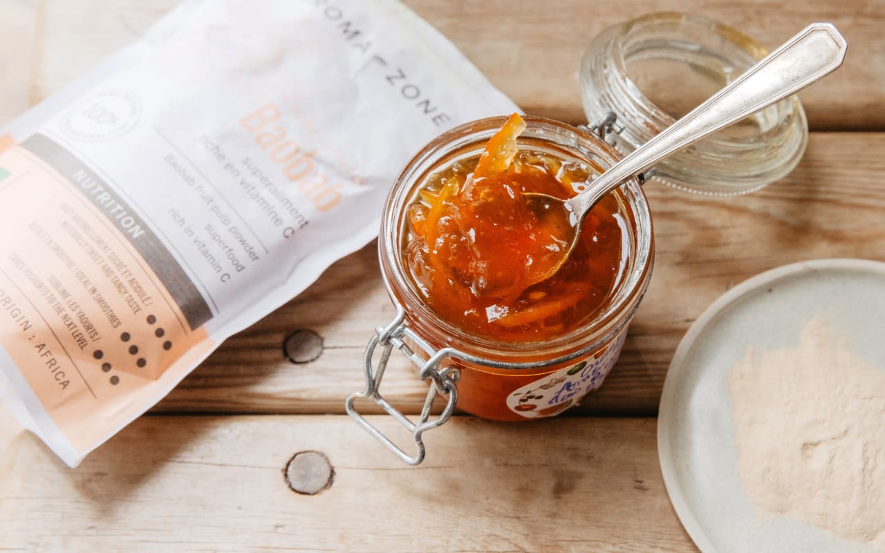 Confiture d’agrumes amers au baobab : une recette acidulée et vitaminée