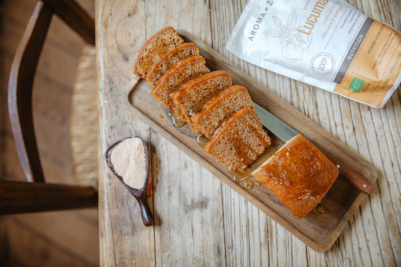 Pain d’épices maison au lucuma, une recette gourmande à index glycémique bas
