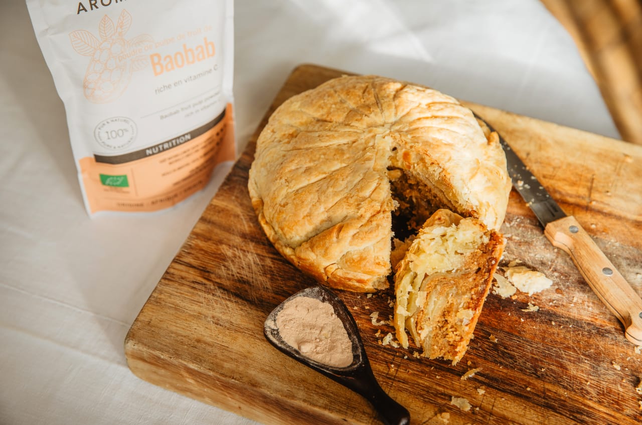 Galette des Rois Vegan au Baobab : tradition revisitée, gourmande et nutritive