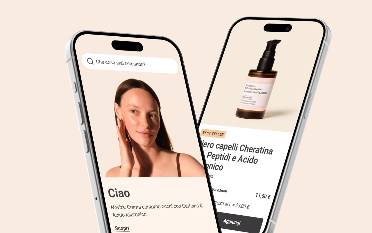 L'app Aroma-Zone, disponibile ora