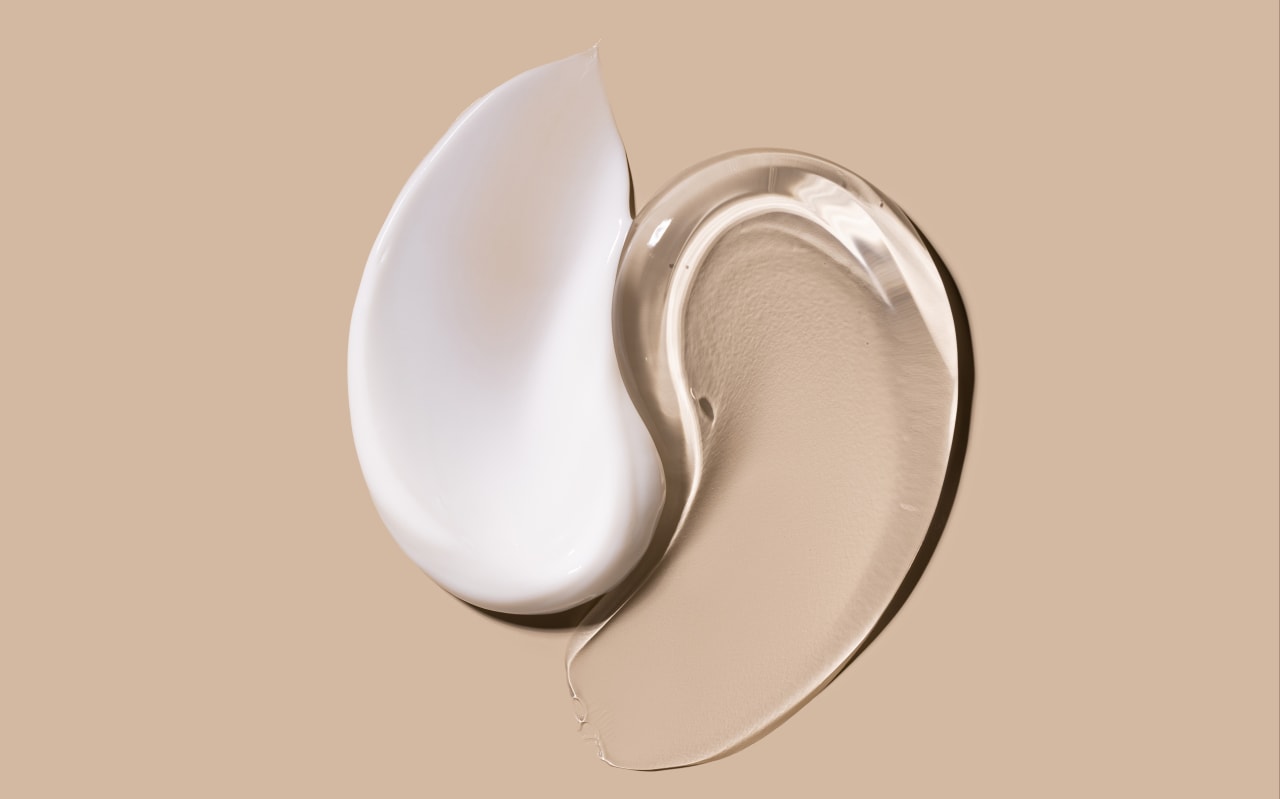Should the serum be applied before or after the cream?