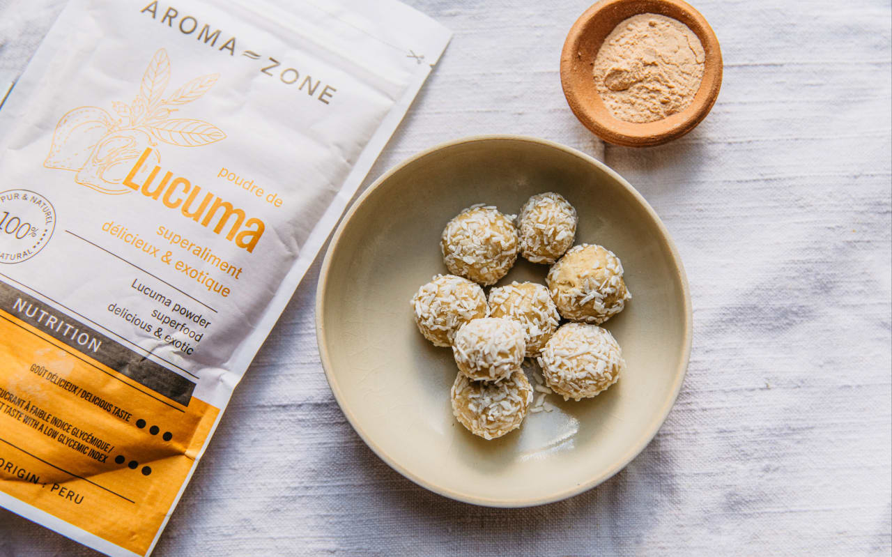 Energy balls citron vert, coco & lucuma : petites bouchées gourmandes et pleines d’énergie