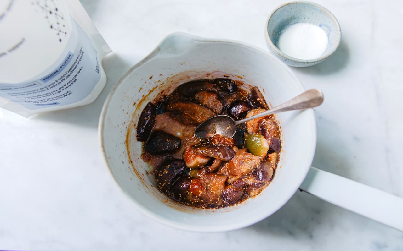 Compotée de figues & vanille au collagène marin : une recette fruitée et gourmande