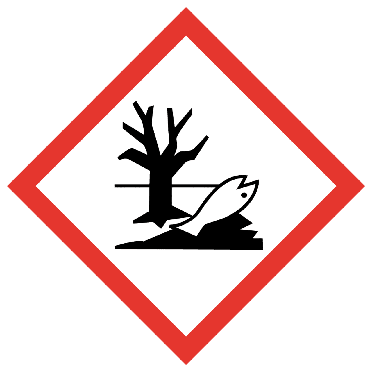 Picto précaution danger pour l'environnement