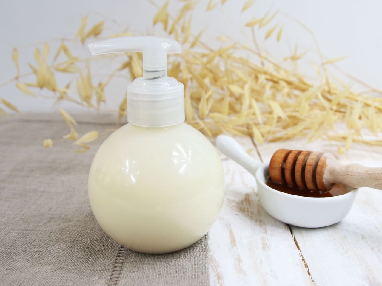 Shampooing crème au miel et à l'avoine nourrisants