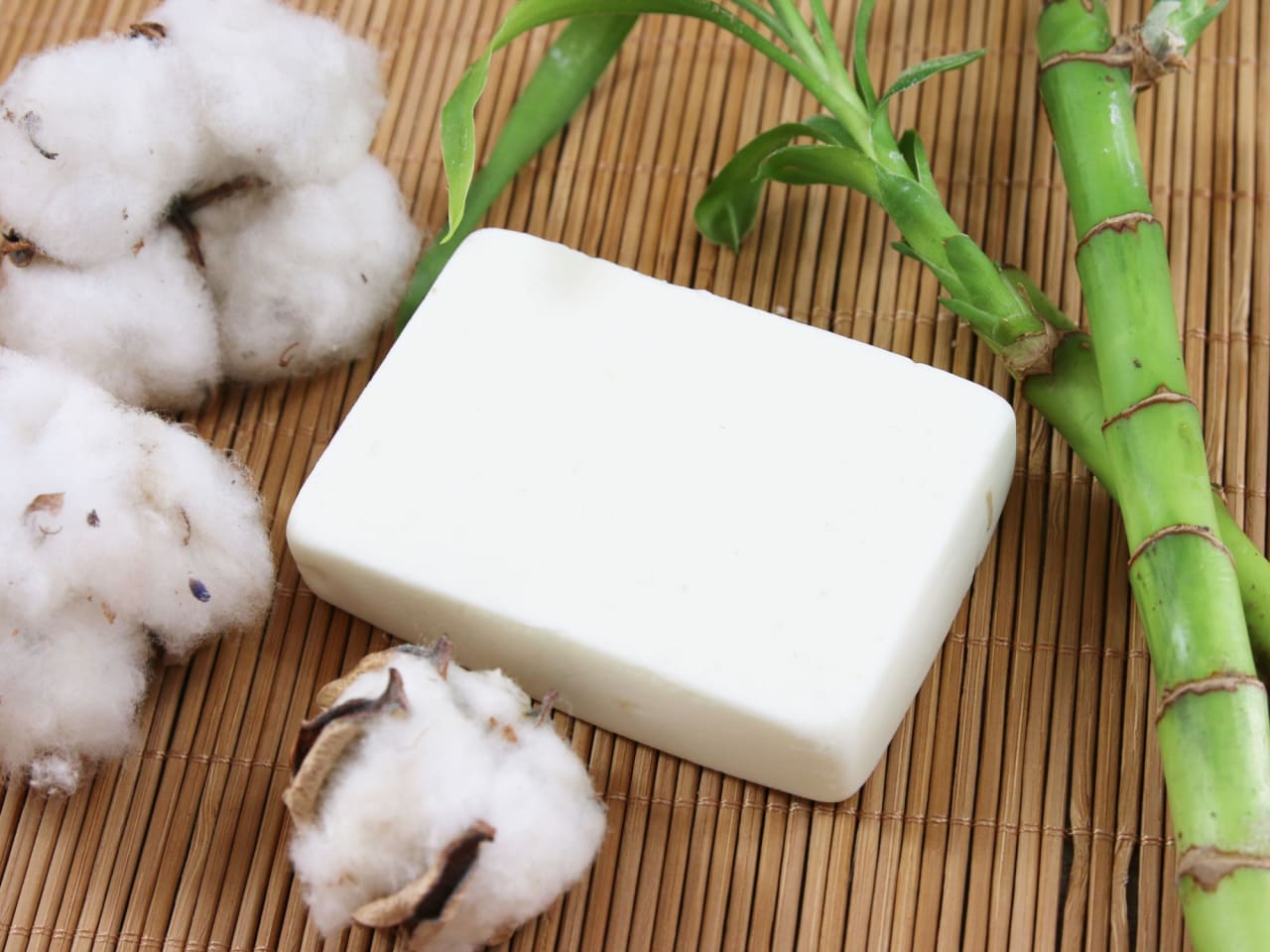 Pain exfoliant sans savon bambou & coton