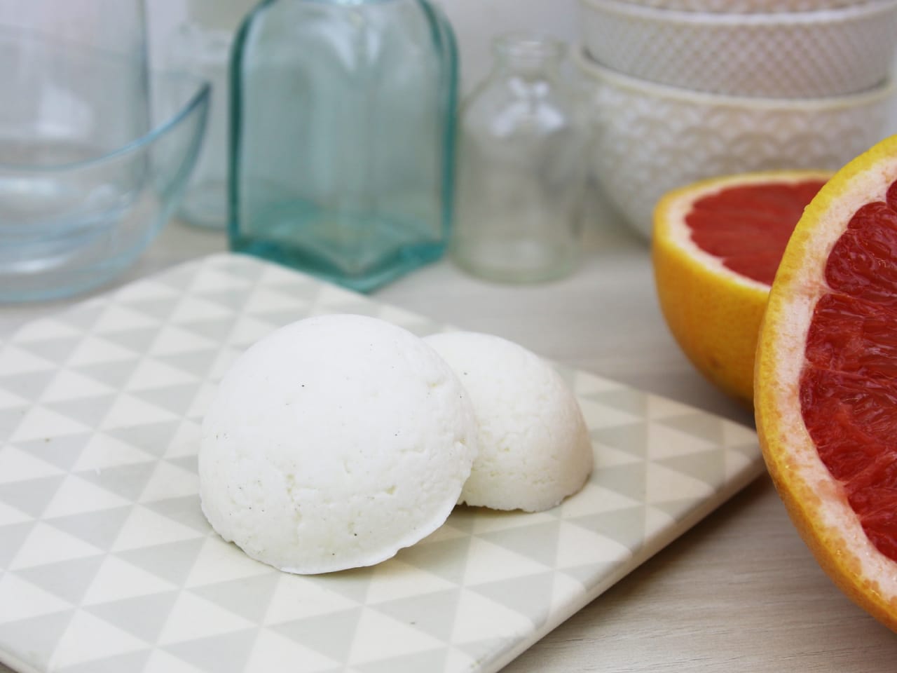 Cake vaisselle zéro déchet au pamplemousse