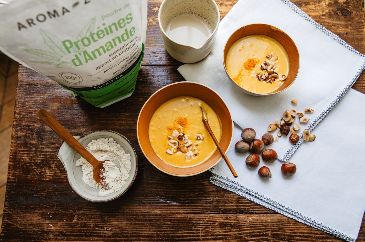 Velouté de courge et noisettes : douceur automnale et nutrition