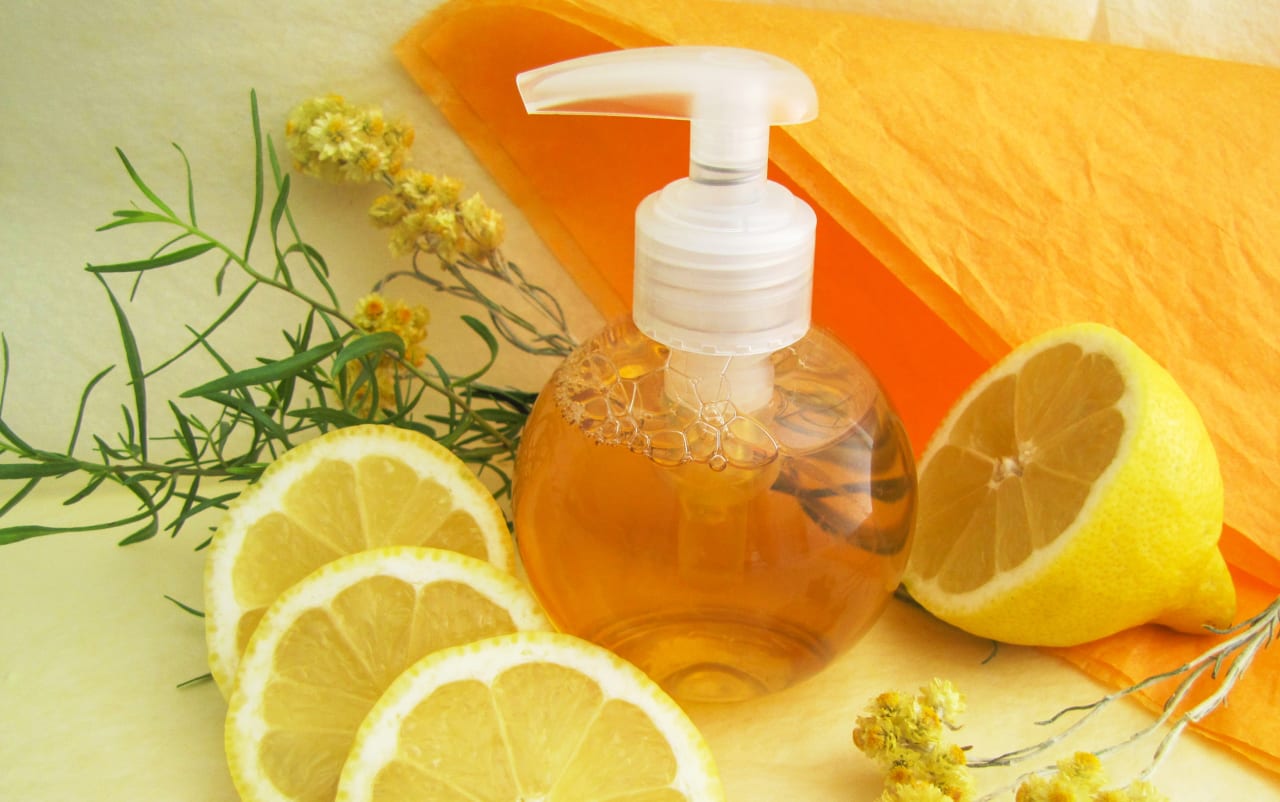 Savon visage et mains aux Tea-tree & citron purifiants