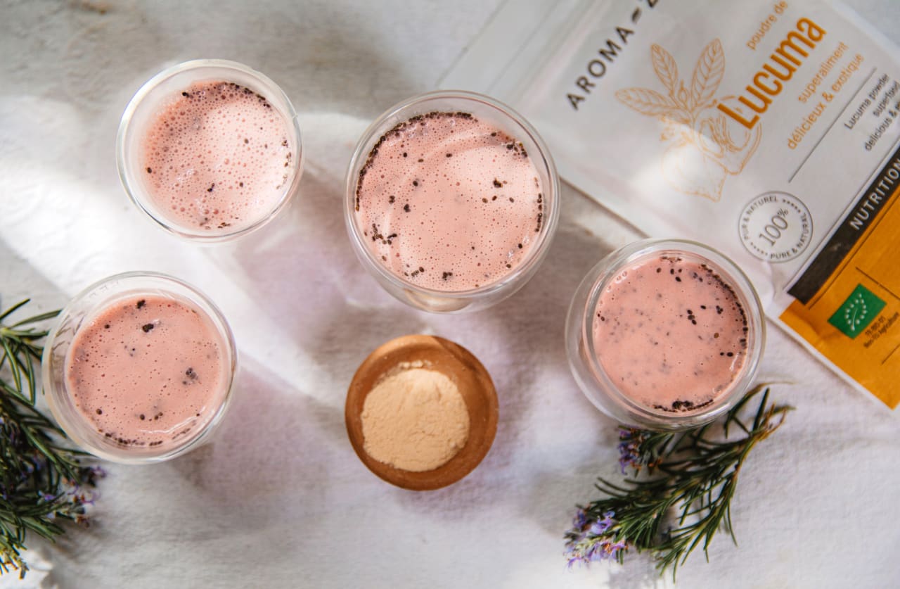 Mousse de fraises à la lucuma : un dessert fruité et naturellement gourmand