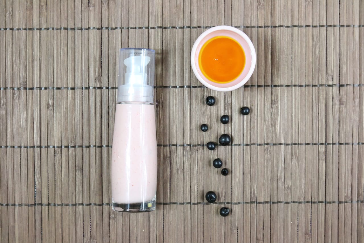 Crème aux fruits des bois tonifiants