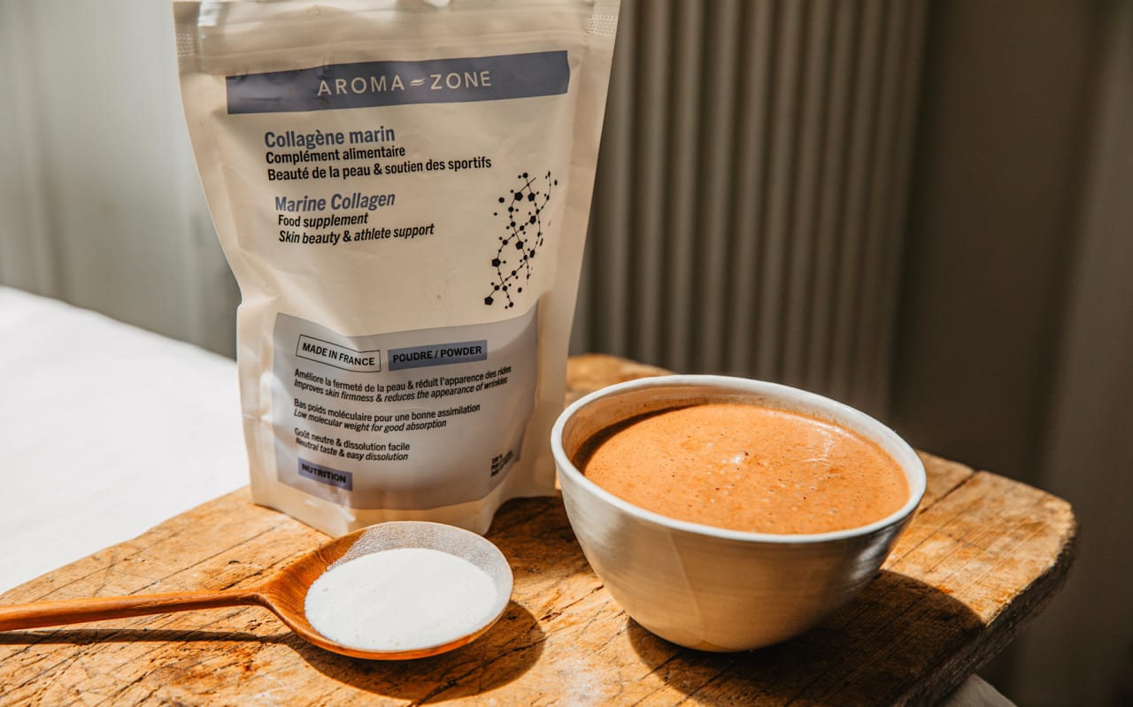 Comment préparer un chocolat chaud gourmand au cacao cru et au collagène ?