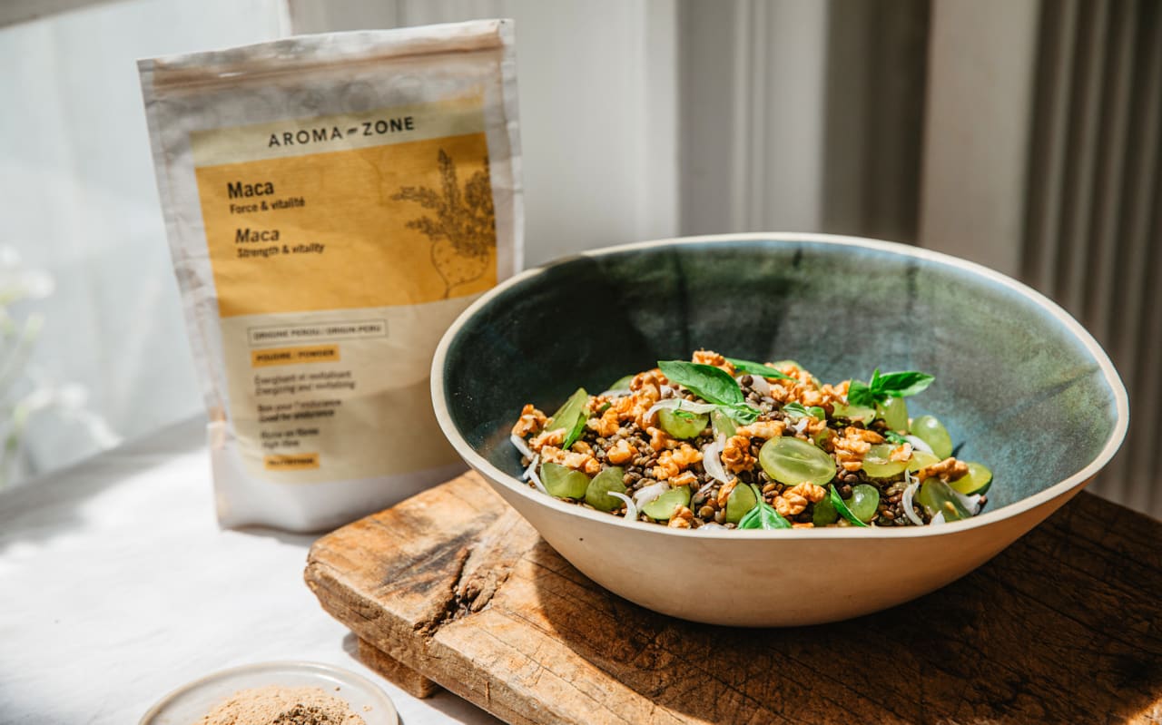 Comment enrichir une salade de lentilles avec de la protéine de chanvre ?