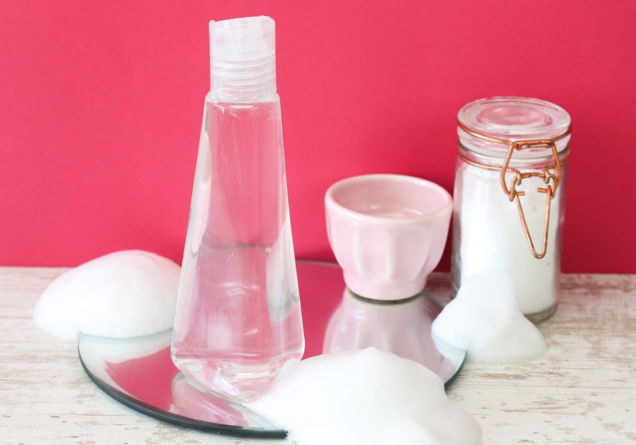 Lotion moussante pour le bain Pomme d'amour