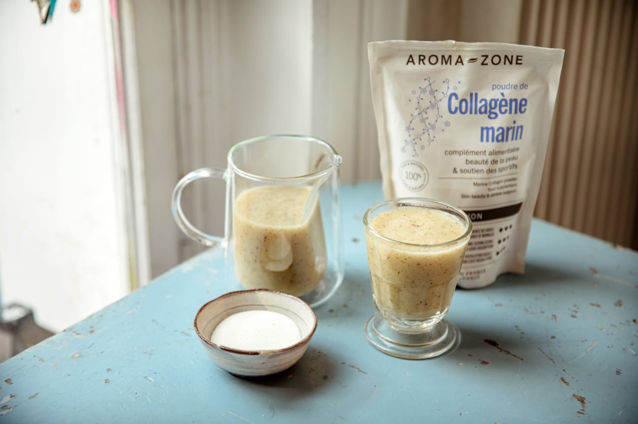 Smoothie Kiwi, Pomme et Collagène : éclat de la peau, vitalité et soutien articulaire