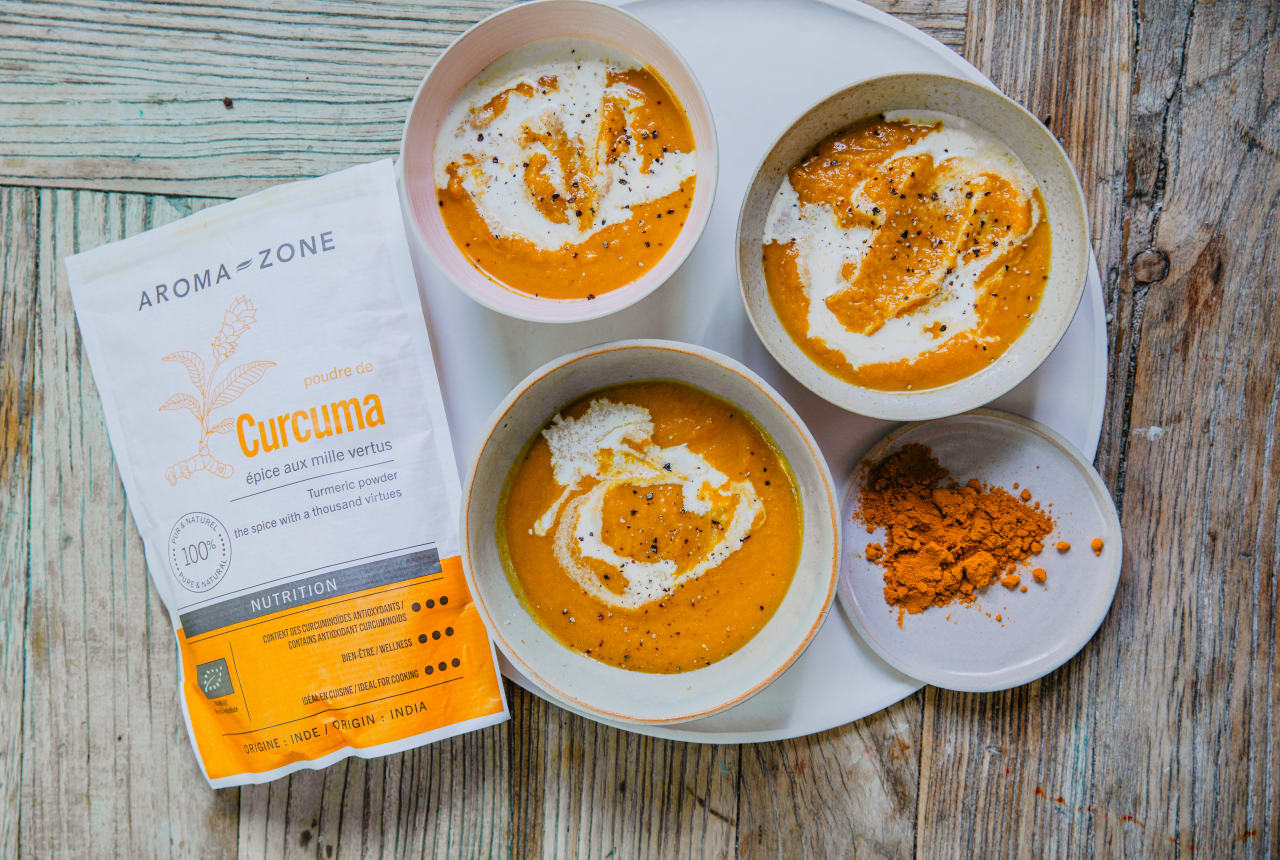 Velouté de Potimarron et lait de Coco : soupe réconfortante et nourrissante