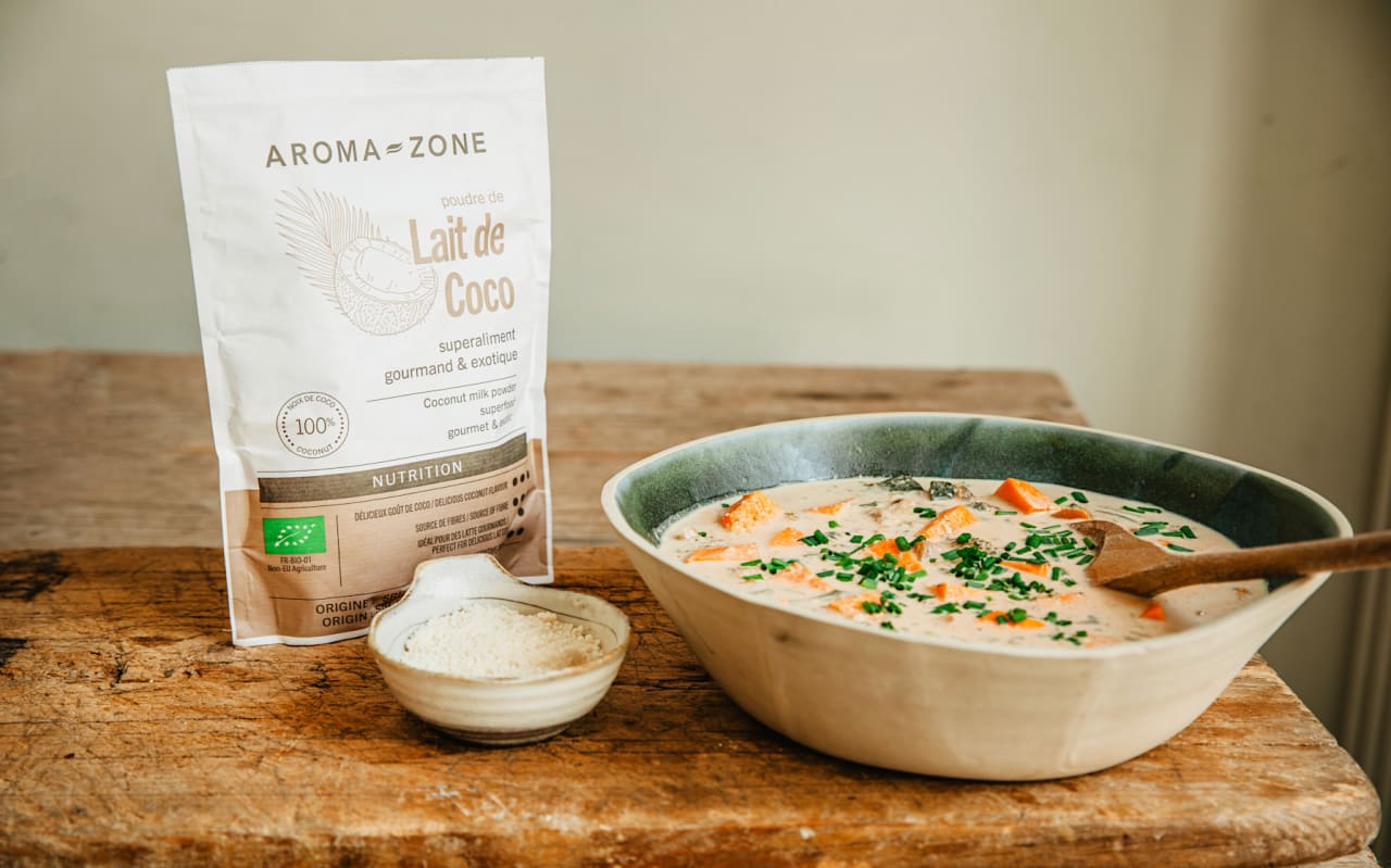 Curry de patate douce & chou-fleur au lait de coco : une recette végétarienne crémeuse 