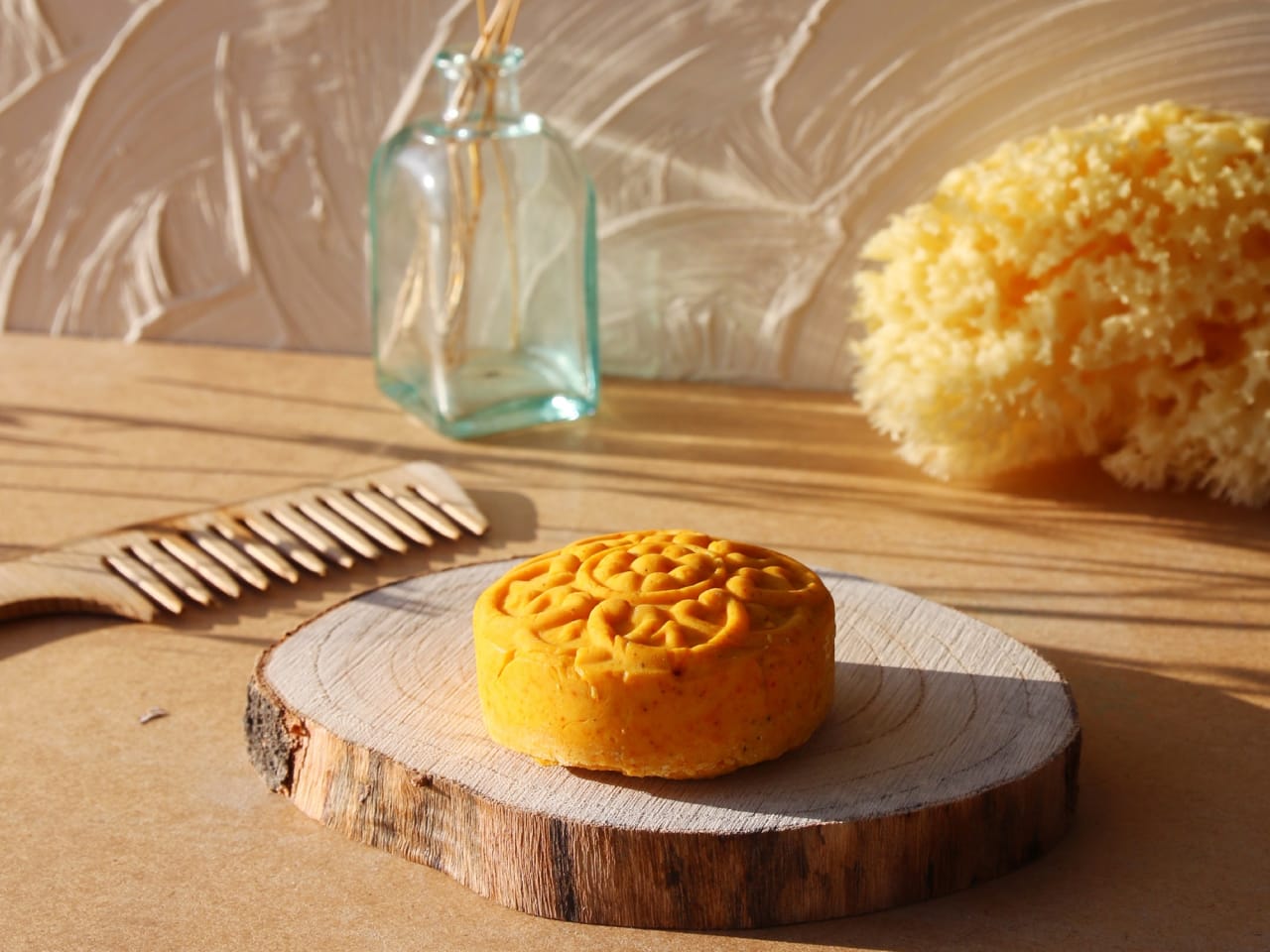 Shampooing solide à la mangue nourrissante & adoucissante