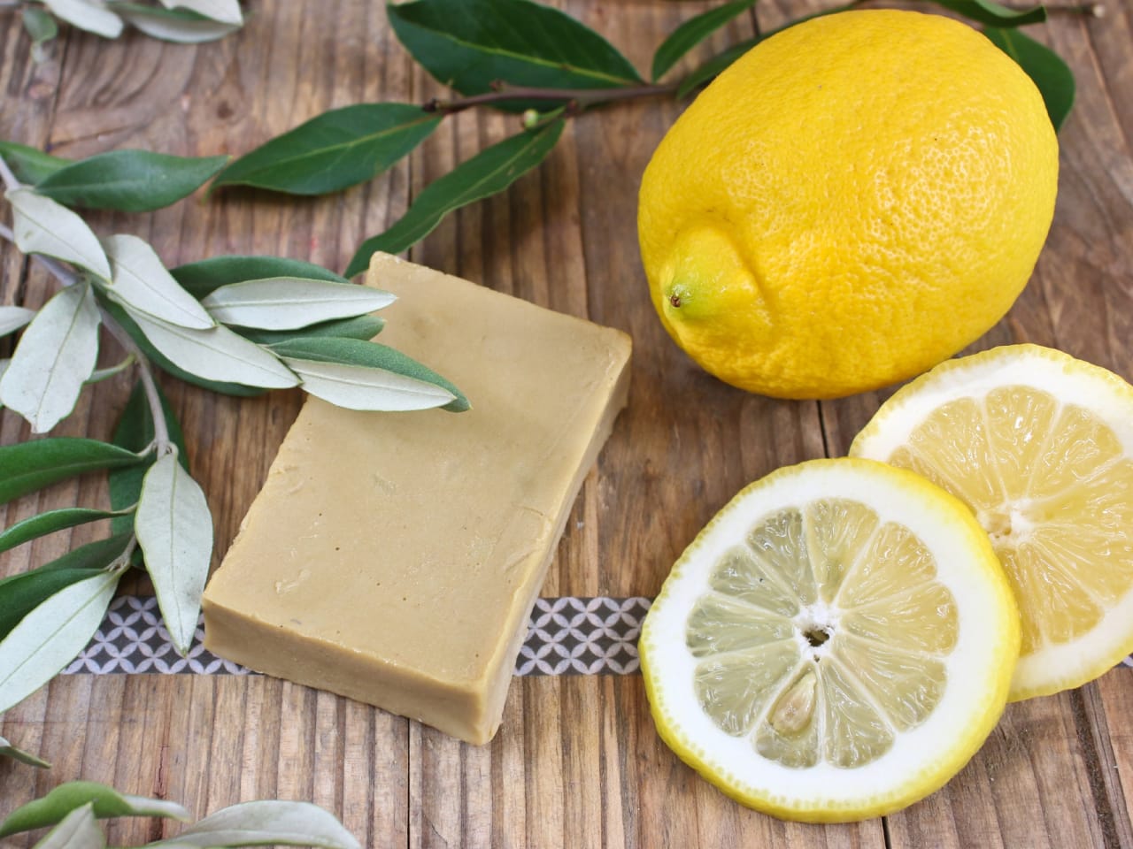 Savon d'Alep à l'huile d'Olive et Bergamote