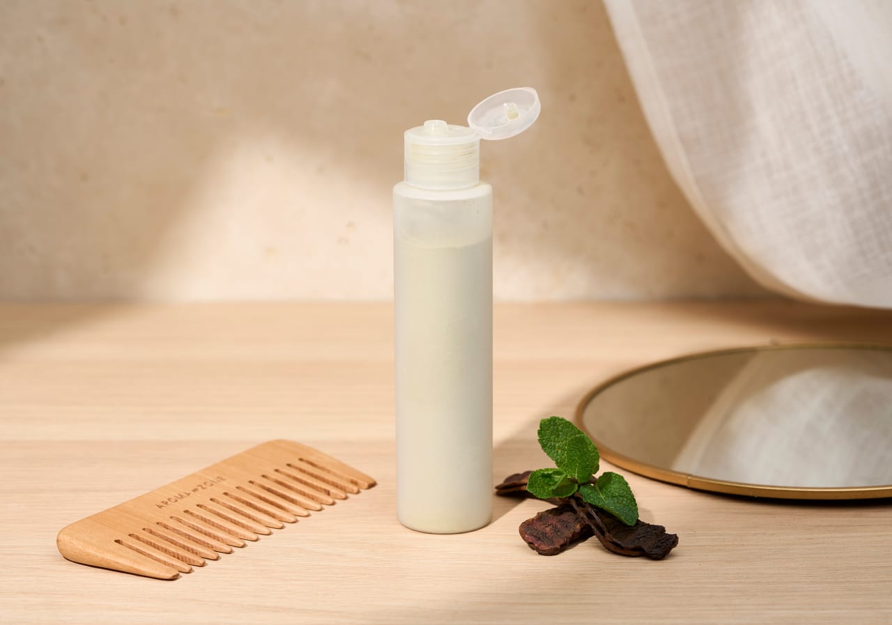 Shampooing sec pureté et brillance cheveux gras