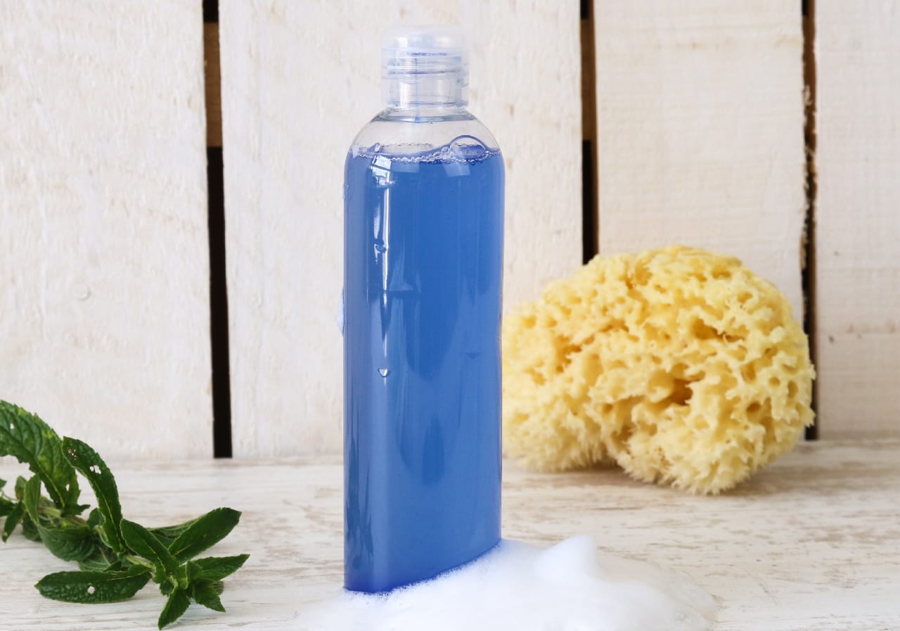 Gel douche homme cyprès bleu et menthe
