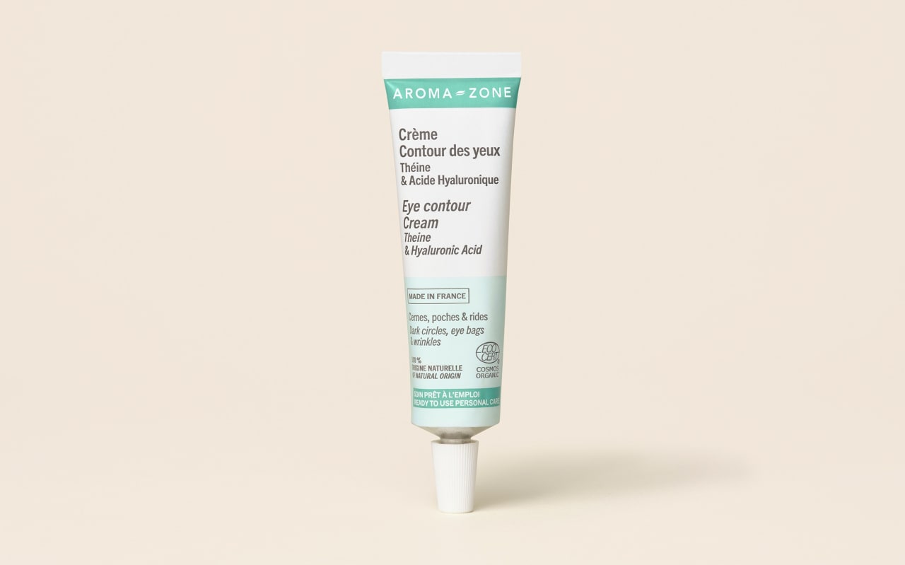 Crème contour des yeux Théine & Acide Hyaluronique : 91% des utilisatrices constatent une réduction des cernes en 2 semaines