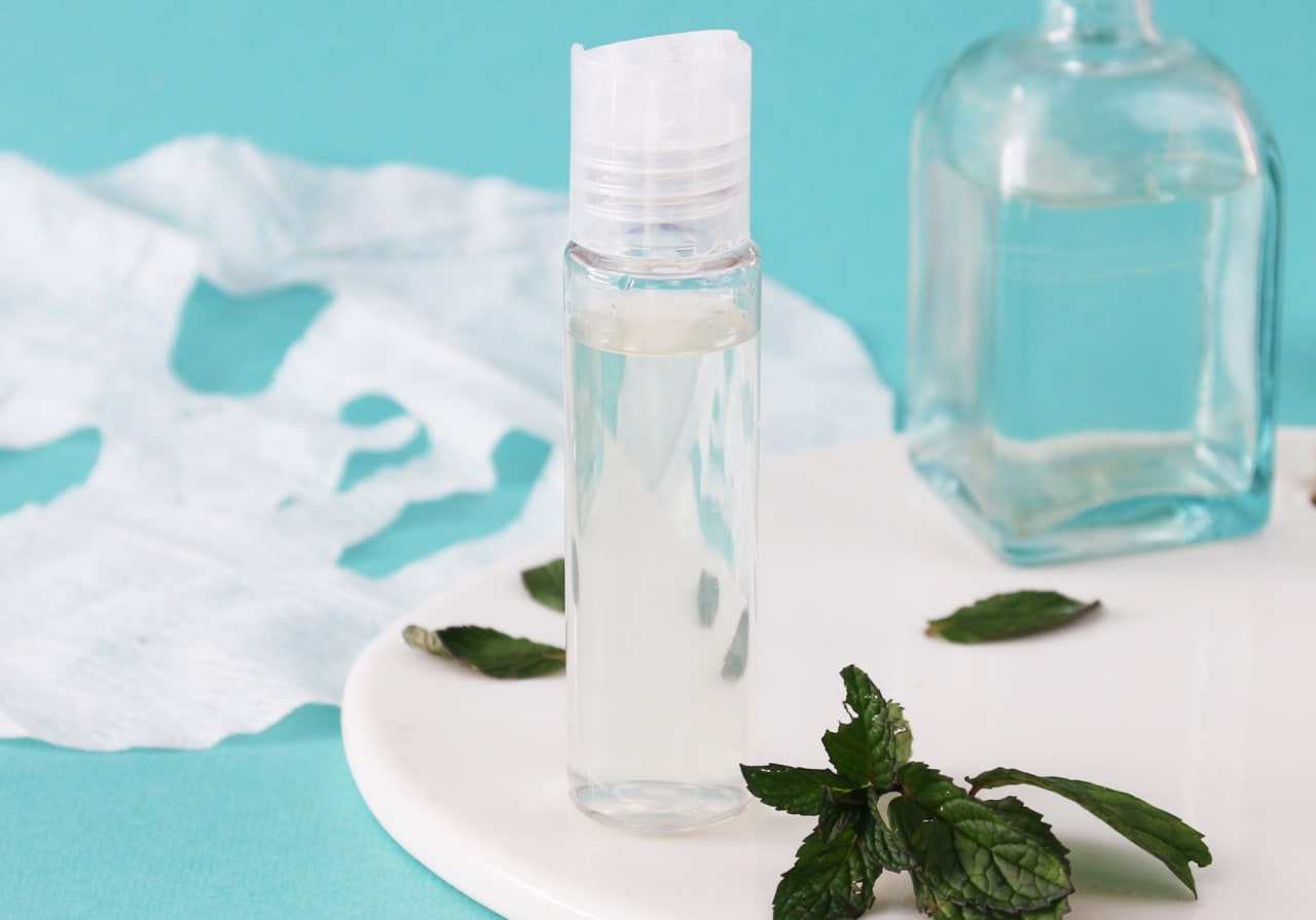 Lotion "défatiguante" pour masque en tissu