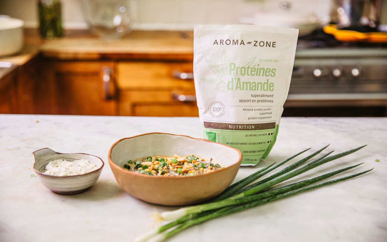 Comment utiliser la protéine d’amande avec des nouilles soba pour un repas complet et gourmand ?