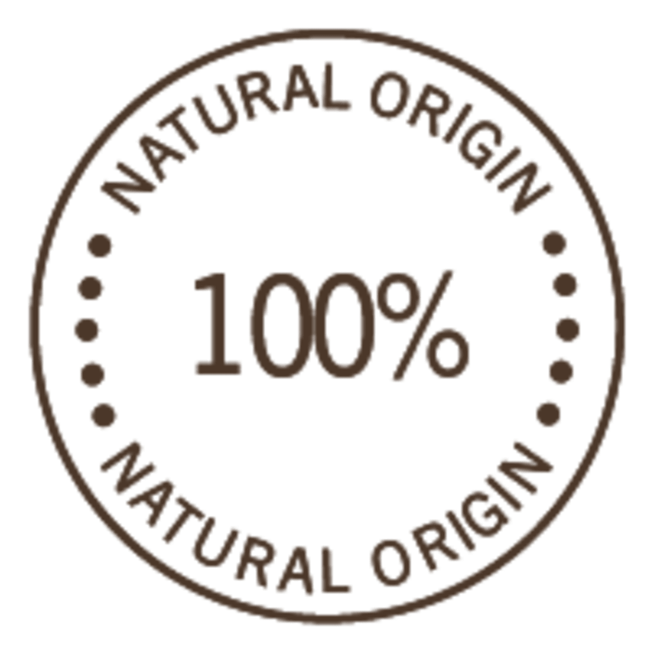 stamp 100% ORIGIN: NATURAL