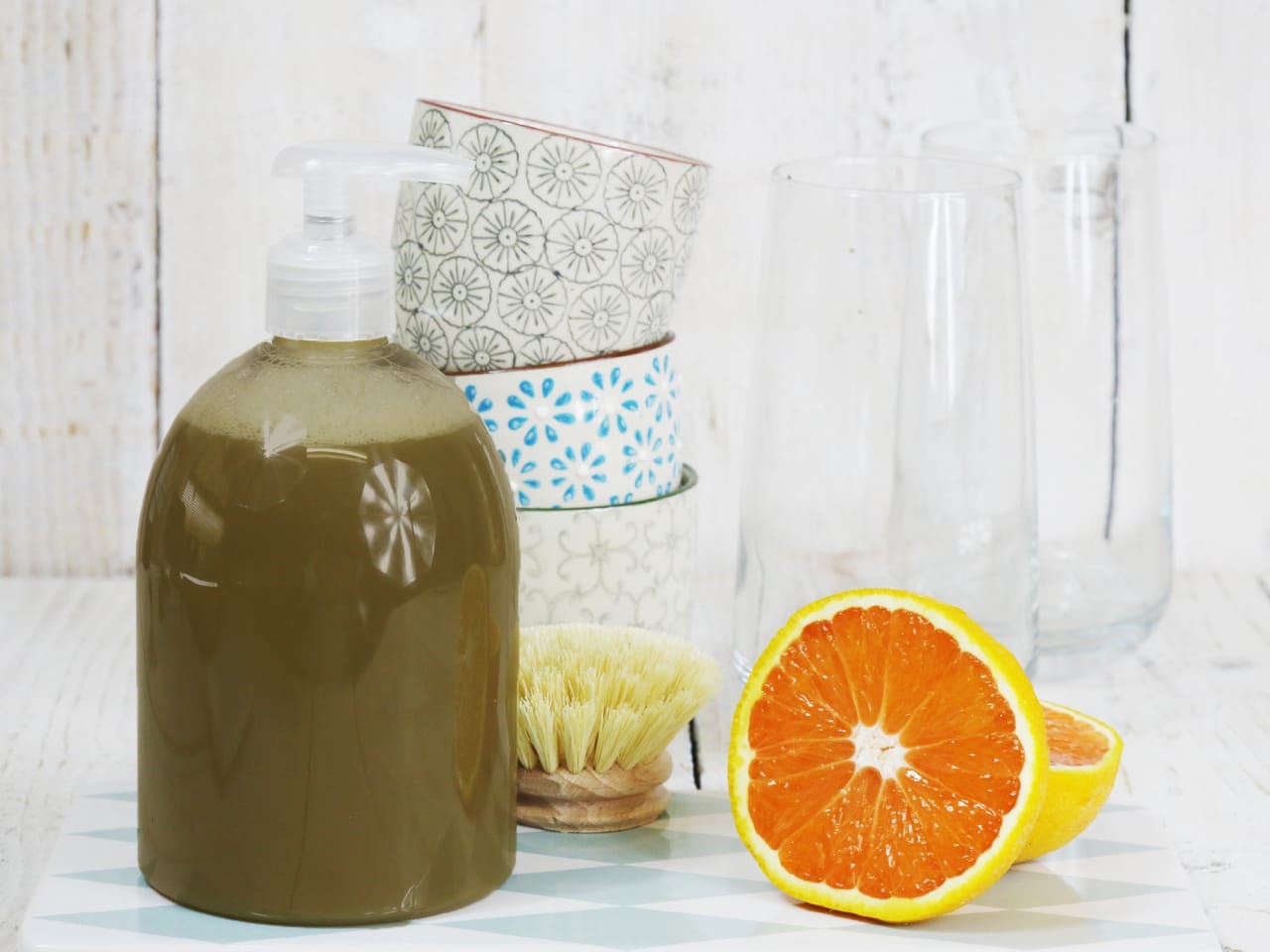 Liquide vaisselle écologique nature au savon noir