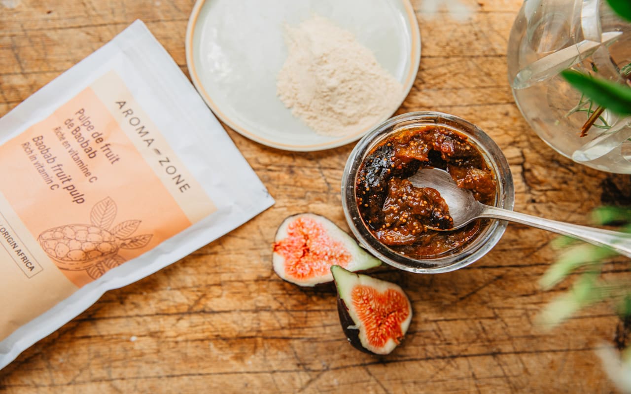 Comment revisiter une confiture de figues avec du baobab ?
