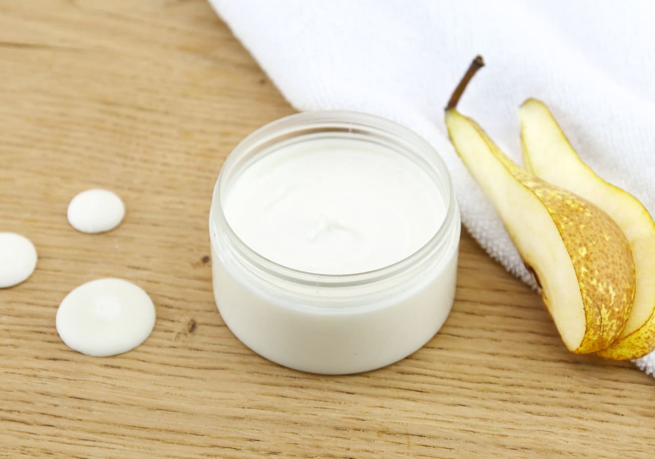 Onctueux sans savon poire & chocolat blanc