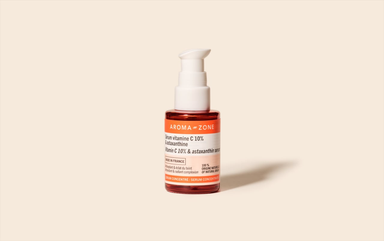 This 10% Vitamin C & Astaxanthin Serum helps protect the skin from sun-induced damage while boosting radiance, as reported by 95% of testers.