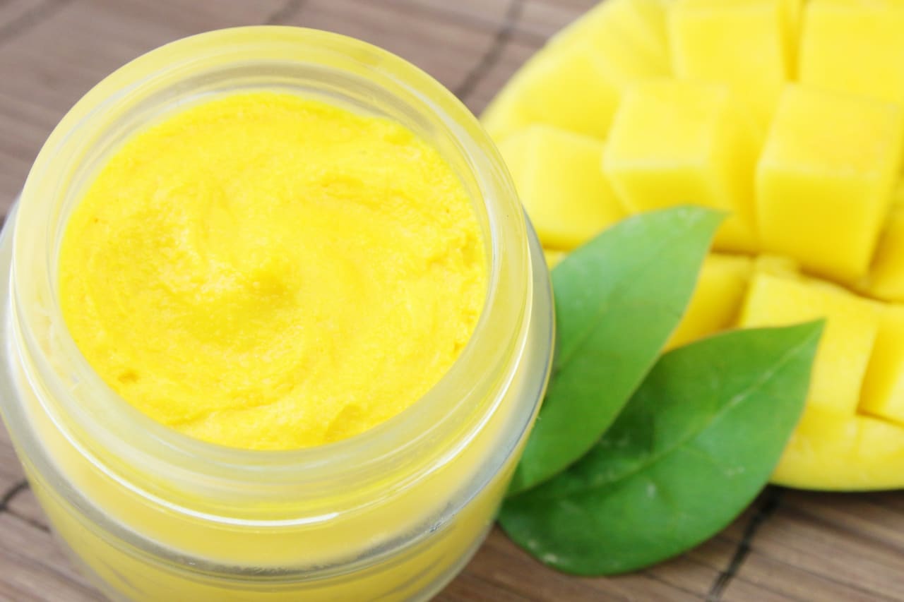 Chantilly de mangue sublime bronzage