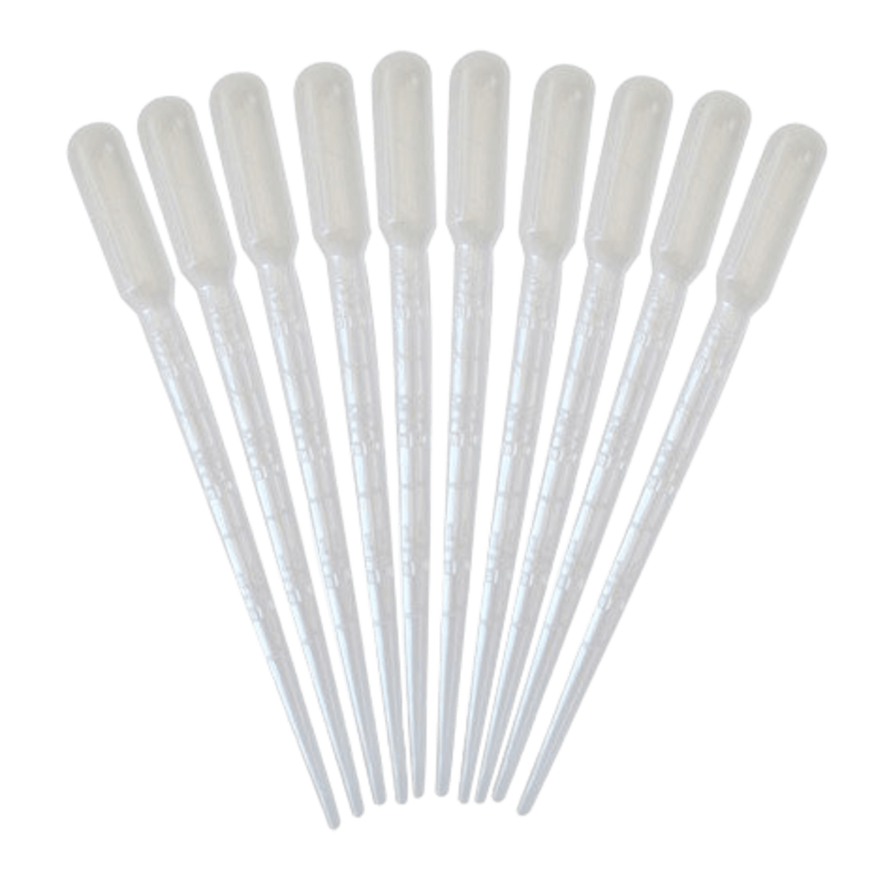 Pipettes en plastique 3 ml avec poire (lot de 10) - Aroma-Zone