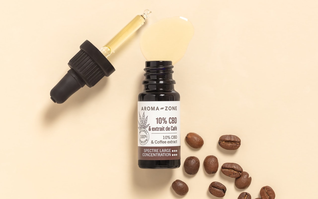 Huile CBD 10% Caf - Aroma-Zone