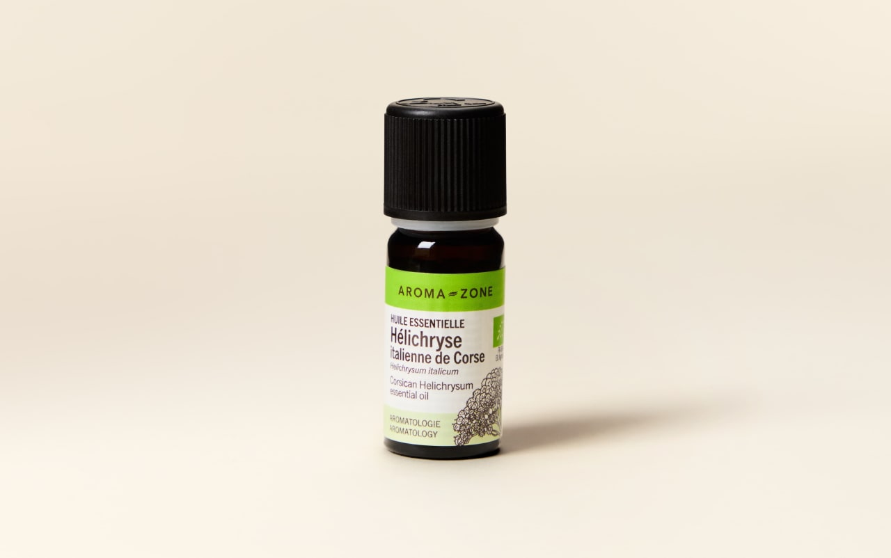 Huile essentielle Hélichryse italienne (Immortelle) de Corse BIO