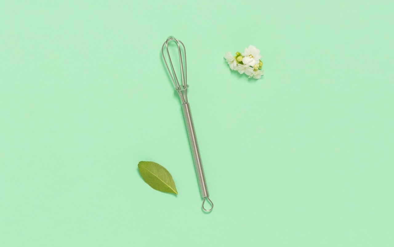 Mini-fouet en inox