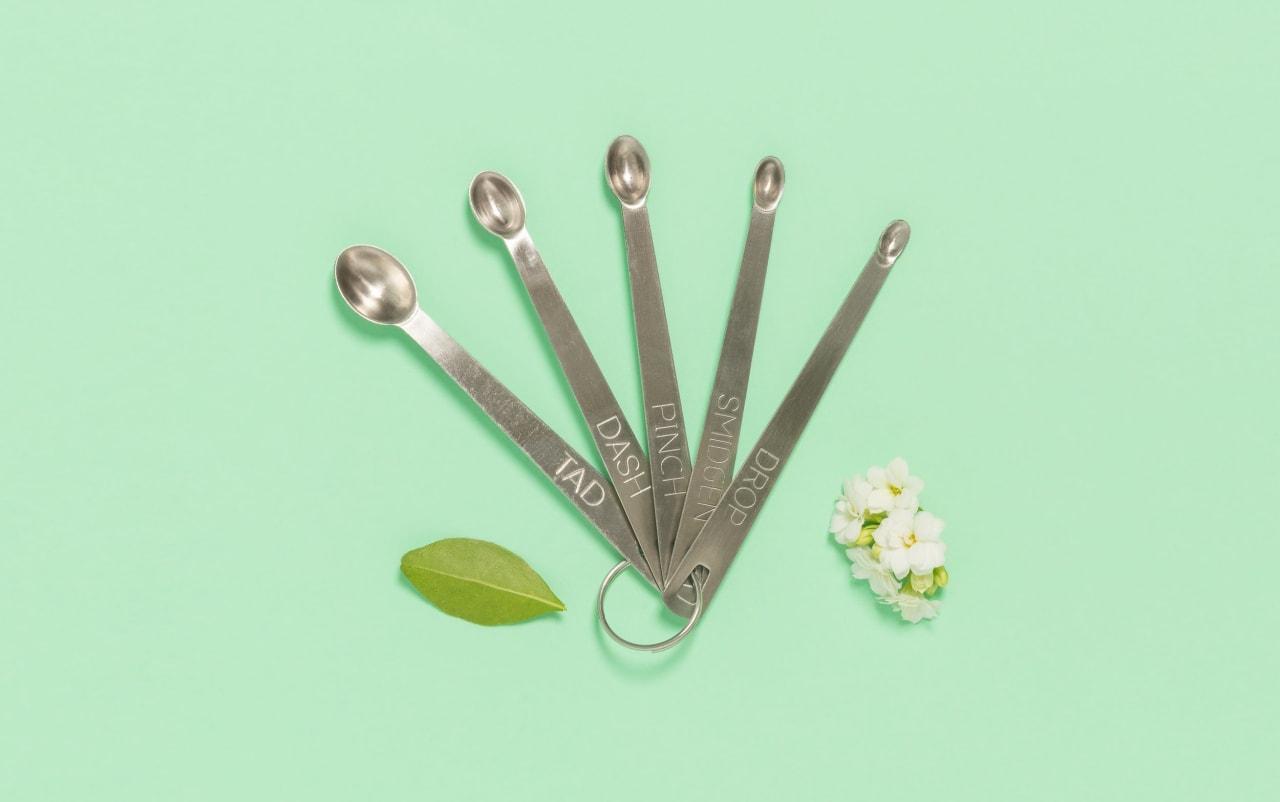 Set de 5 cuillères doseuses en inox