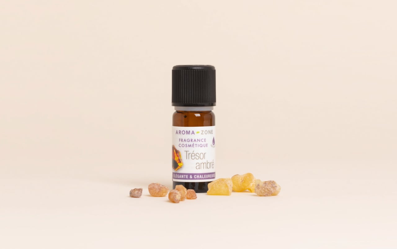Fragrance naturelle Trésor ambré