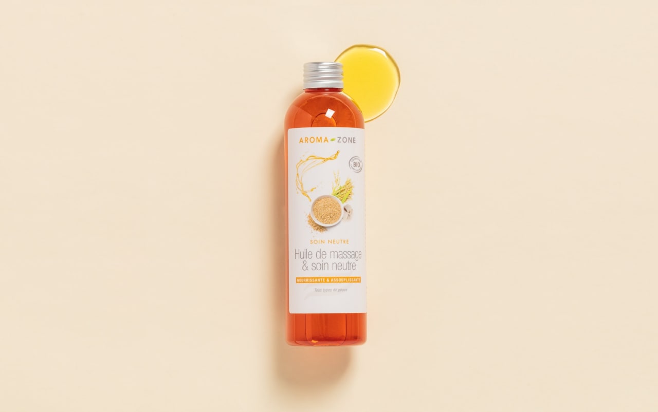 Olio da massaggio e trattamento neutro BIO